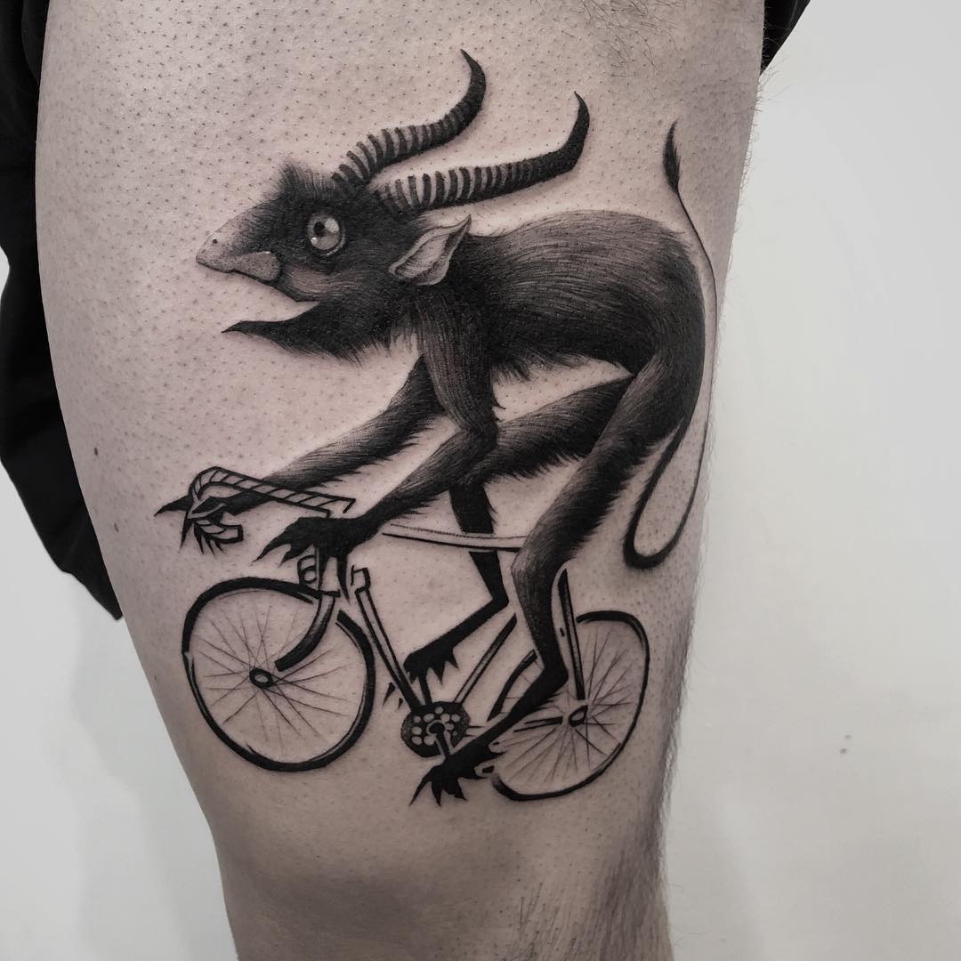 Patryk Chybowski Bicycle Tattoo